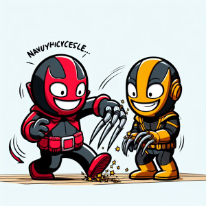 Deadpool killing wolverine by accident