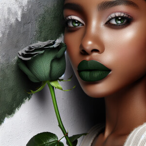 Create a visually engaging design by blending white and differen...