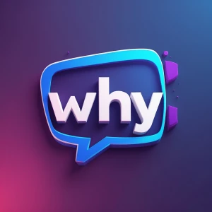 Create a youtube Logo for a channel called “why”
