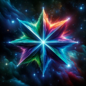 A 5-dimensional star, with each dimension represented by a uniqu...
