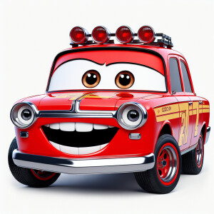 Russian cars looks like Lightning McQueen