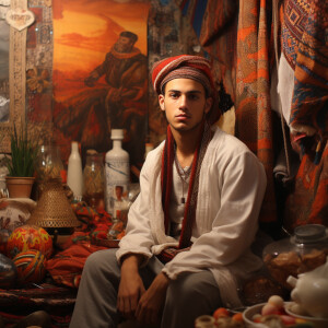 IMG_1025.HEIC A young Arab male in his room