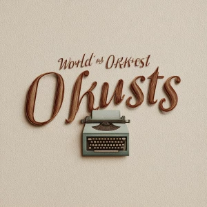 Minimalist vintage-style illustration, bold serif text reading '...