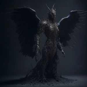 No angel will save what’s already burning.