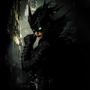 In the world where our valiant superheroine battles injustice wi...