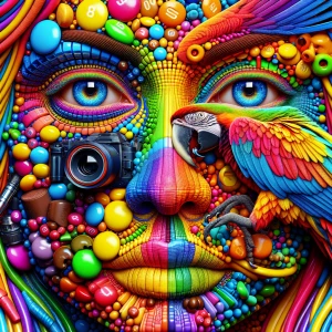 Create a hyper-realistic 3D image in 8K ultra-high definition fe...