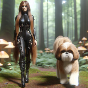 High resolution, photorealistic. Avatar. Full frontal image of a...