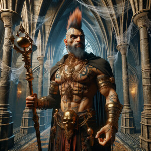 Mr T as a wizard