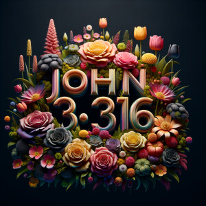 Create a 3-D realistic image with the words written out in text...