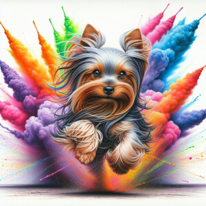 hyperrealism watercolor illustration. Close-up of an ultra reali...