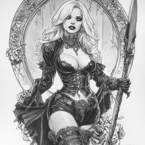 Lady Death by Steven Hughes