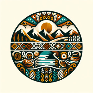 Logo for the Dagestan restaurant "Dagestan"