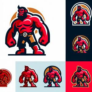 RED GIANT WITH YELLOW AND RED COLOUR