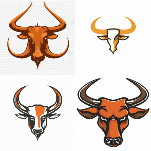 Rock Hook'em horns logo in neiro style on transparent background