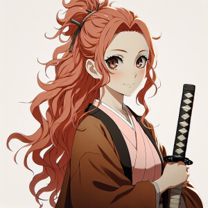 The teenage daughter of Sakura Haruno and Ichigo Kurosaki. Beaut...