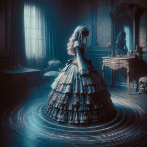 Stage of depression, elegant gothic lolita, depression aura