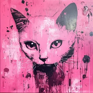 Pink kitty