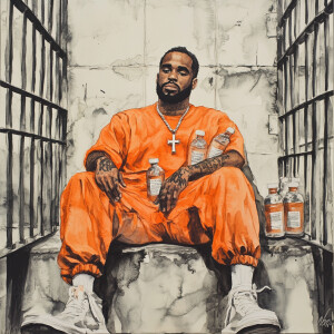 Prompt: Airbrushed watercolor acrylic caricature style image of...