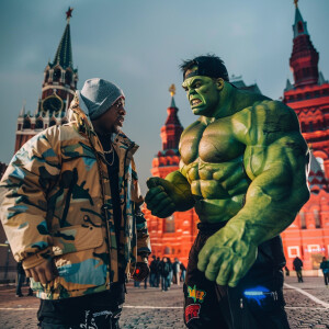 Рэпер Тикаши и Халк сойдутся в эпической схватке на Красной площ...