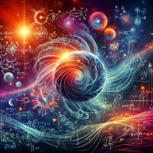 Space time, continuum, solar energy, squiggly, lines, Einstein,...