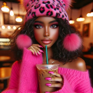 A vibrant highly detailed, realistic stylish and modern digital...