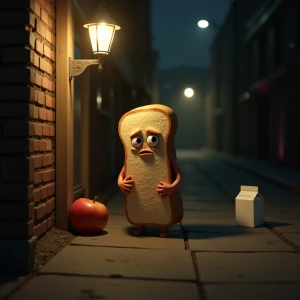 Picture a world where anthropomorphic food items go about their...