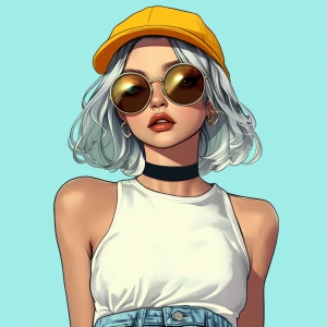 young, rebellious gta-style character. The character should have...