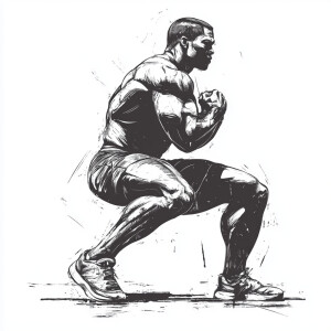 иллюстрация упражнений с гирей.
#### Упражнение 1: Гоблет-присе...