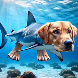 A dog shark