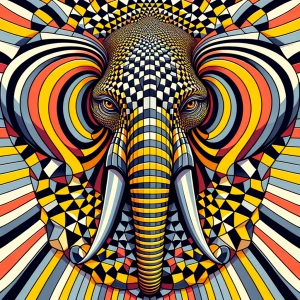 You are a world renowned optical illusion illustrator. You have...