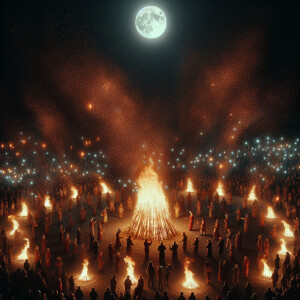photo realistic, hd photography, Fire festival , ultra realisic,...