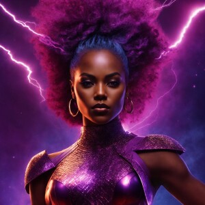 Ultra Dynamic, the fearless and unstoppable redbone Brazilian Af...