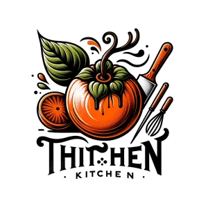Tạo logo cho thương hiệu "Thị Bếp" bao gồm hình ảnh của quả thị...