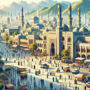 Live photo of Madinah