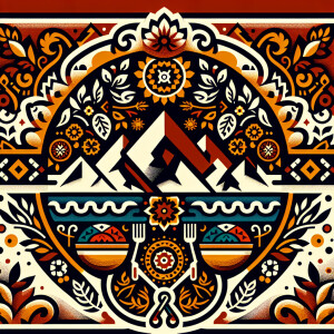 Logo for the Dagestan restaurant "Dagestan"