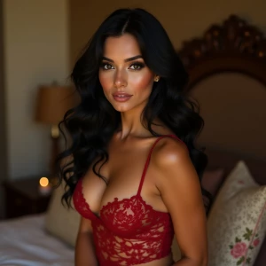 Dahlia Valentina (DahliaValentina_ai) – a fit, tall, supple, well-endowed, tanned Italian-American model with long wavy black hair, well-defined hands with delicate, manicured fingers, and beautiful feet with elegantly manicured toes. toast to dreams