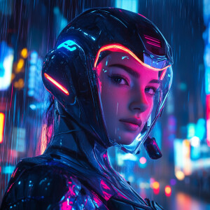 An ultra-realistic female portrait embodying the archetype of Th...