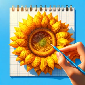Genera un girasol
