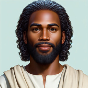 "Create a 3D realistic artwork featuring the phrase 'Jesus Saves...