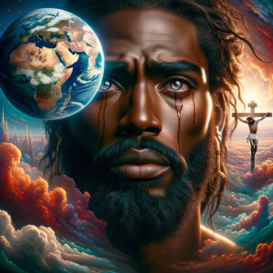 Create another version of the image depicting a very handsome, A...