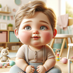 Hude cute baby boy