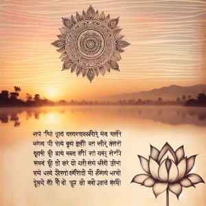 Image with Navkar mantra on it