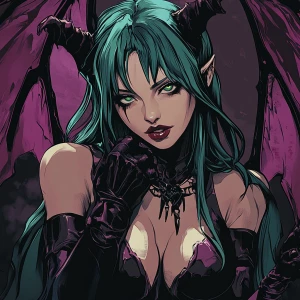 Morrigan Aensland venomized