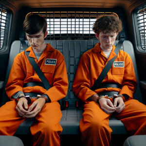 Hands behind their back, ultra realistic image, hands behind bac...