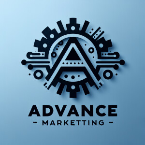 Modern simple and professional logo design for "AM" marketing co...