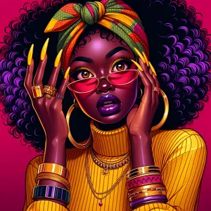 A full body image detailed soft vibrant airbrushed painting digi...