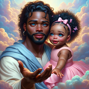 Create a 3D realistic artwork featuring the phrase 'Jesus Saves'...
