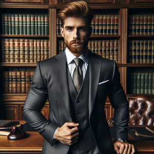 Create a detailed portrait of a muscular, ginger bearded
Ginger...