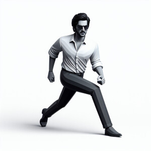3d image of rajini