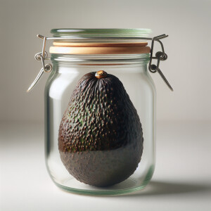 Авокадо в банке